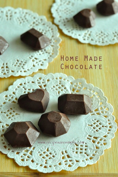 home made chocolate