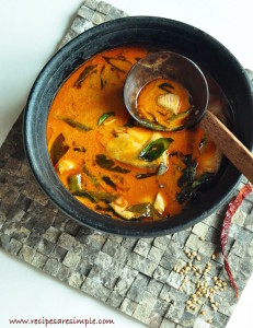 North Malabar Fish Curry - with Spiced Coconut Milk Extract