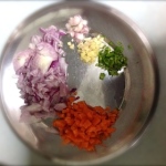 ingredients for Samba Wheat Rava Upma