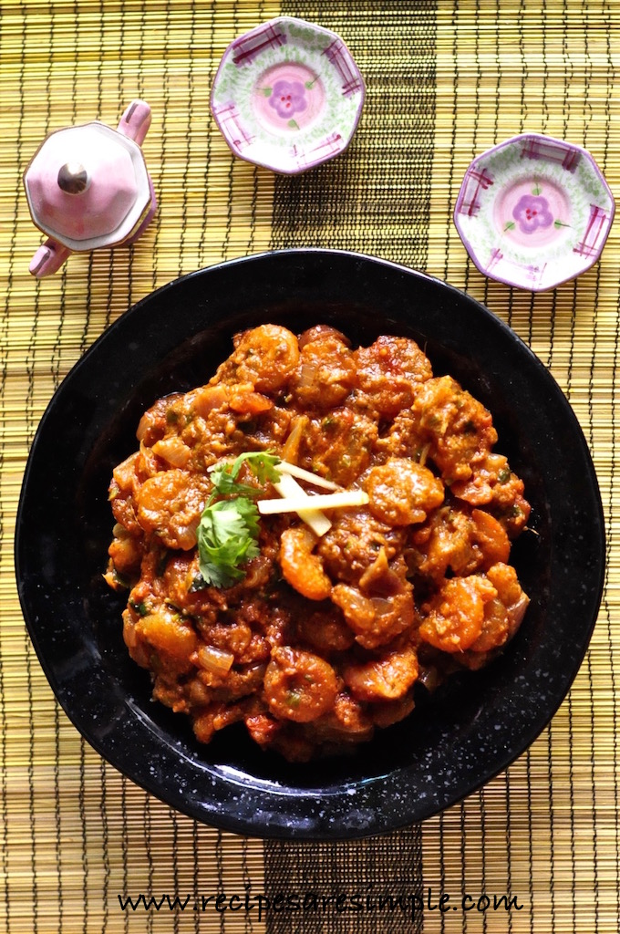 Indian Style Wok Cooked Shrimp Curry (Kadhai Jhinga) - The Spiced Life