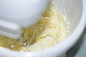 whisk well the cheese andsugar