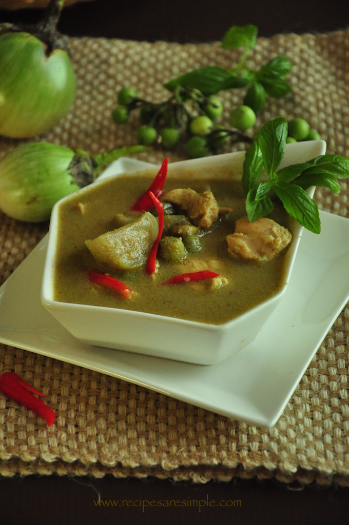 Thai Green Curry Chicken 3