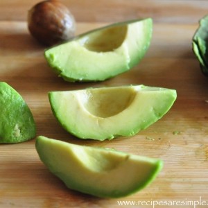 avocado sliced