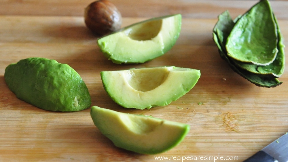 avocado sliced