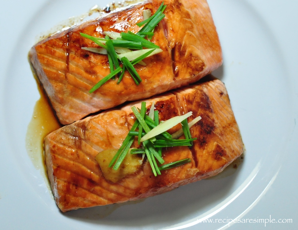 teriyaki salmon non alcoholic