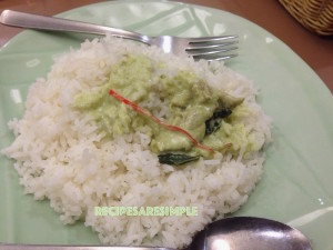 thai green curry with chicken 2