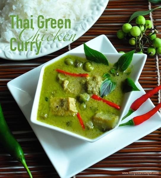 Thai Green Curry Chicken