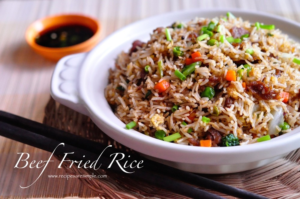 beef fried rice chinese