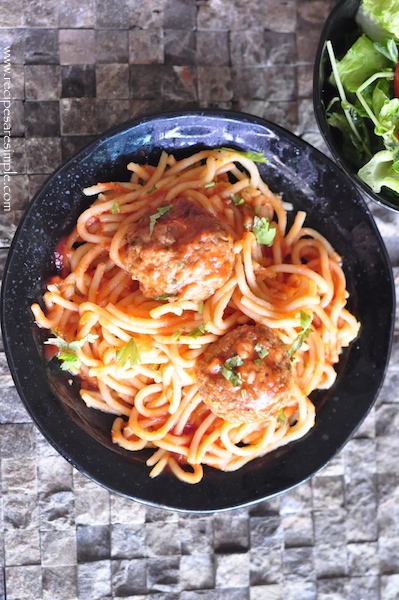 how to make spaghetti and meatballs