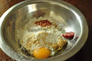 batter ingredients for western chicken chops