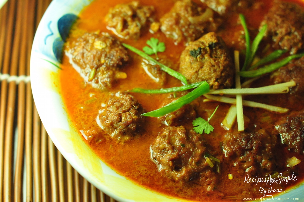 kofta meatball curry recipe