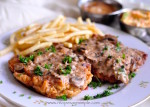 Western Chicken Chops with Mushroom Sauce