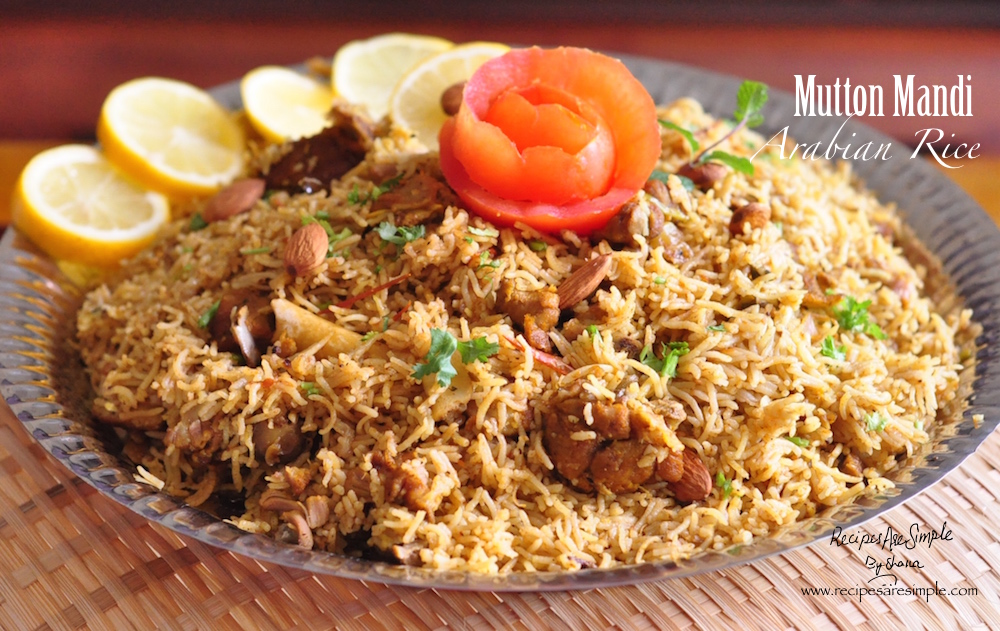 Mutton Mandi - Arabian Rice - Aromatic Rice Cooked With Mutton