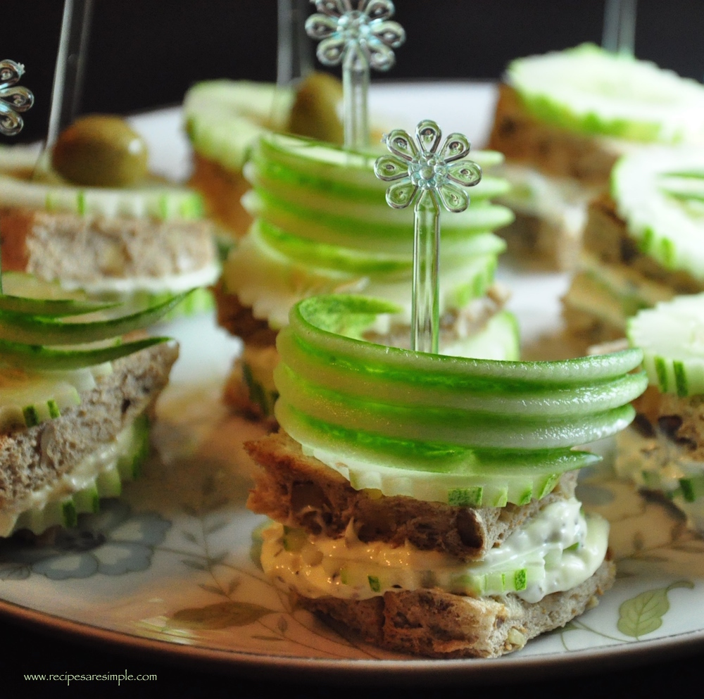 Cucumber Sandwiches Recipe