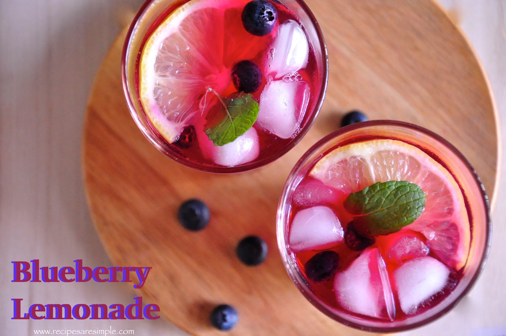 blueberry lemonade