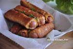 bread sausage roll with video