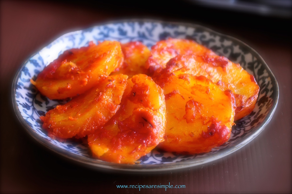 Spanish Potatoes - Angry Potatoes - Patatas Bravas recipe