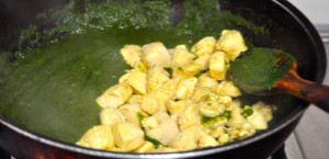 Palak Chicken 17 add chicken