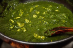 Palak Chicken 18 cover cook 10 minutes