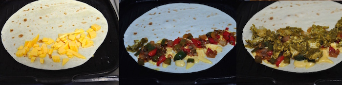 palak chicken quesadilla 5