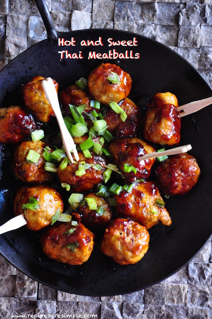 thai meatballs