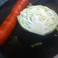 carrot and cabbage for slaw