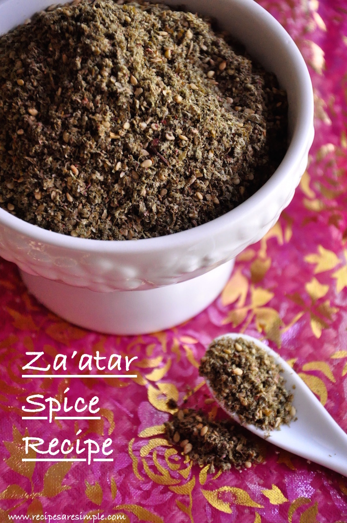 Za'atar Spice - Downshiftology