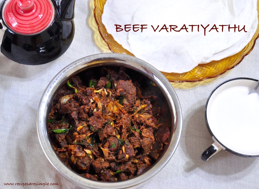 Beef Varattiyathu | Simple Kerala Recipe with Video