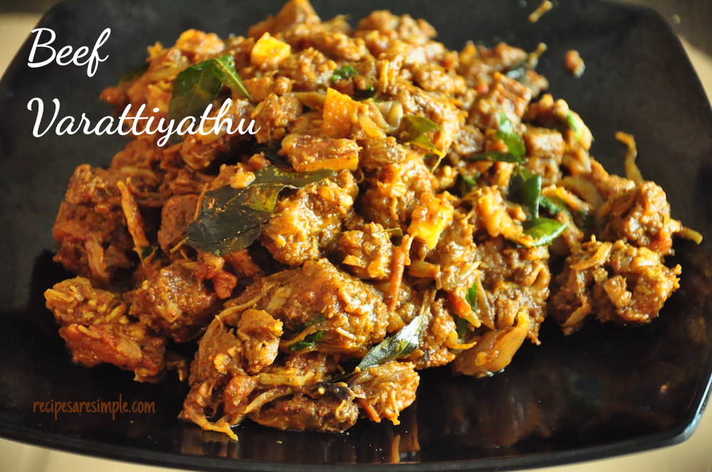 Beef Varattiyathu | Simple Kerala Recipe with Video