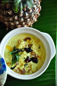 pineapple pachadi recipe 