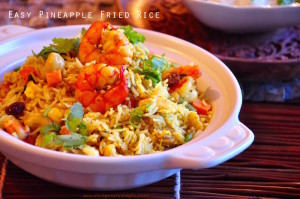 easy pineapple fried rice