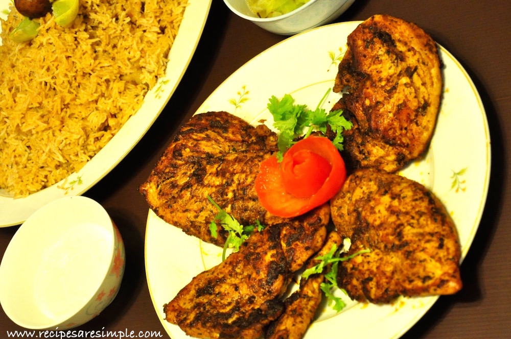 arabian grilled chicken recipe