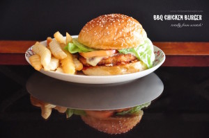 Bbq discount chicken burger