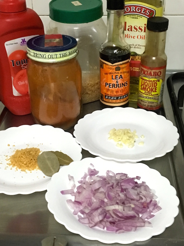 homemade bbq sauce ingredients