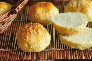 homemade burger buns soft