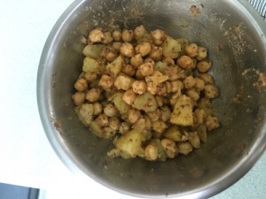 Kadai Chana Masala 7