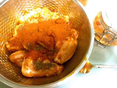 oven bq chicken wings marinade