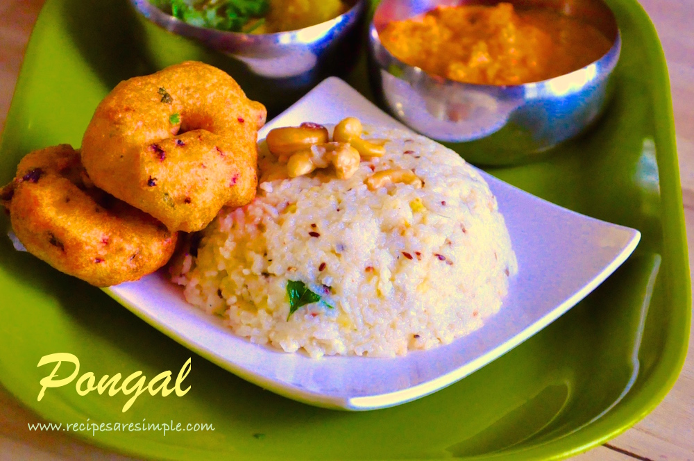Pongal Recipe | Ven Pongal - Recipes 'R' Simple