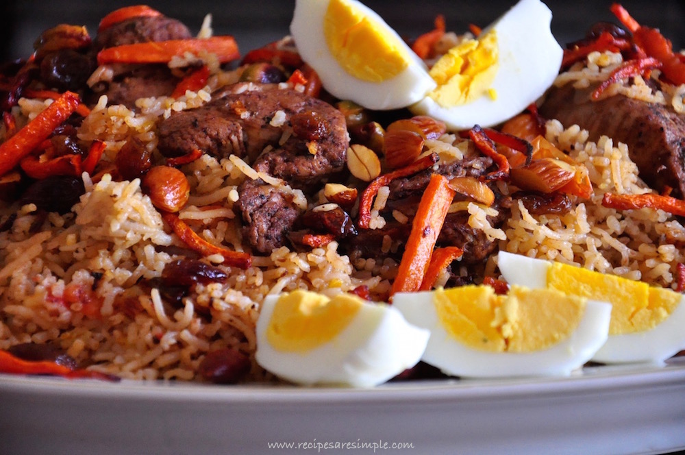 Ruz Bukhari Arabian Rice Recipe