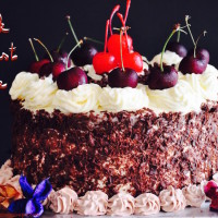 black forest cake