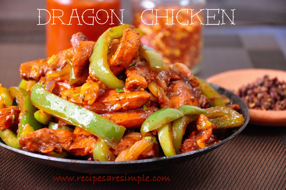 Dragon Chicken | Indo Chinese Chilli Chicken Recipe