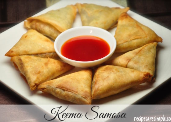 Keema Samosa | Mince Meat Sambousek