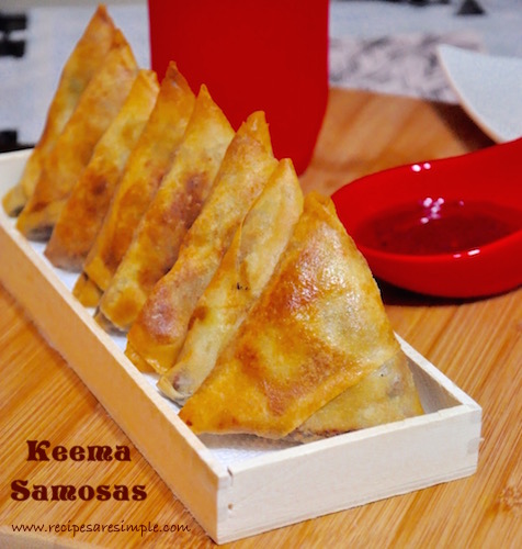 keema samosa