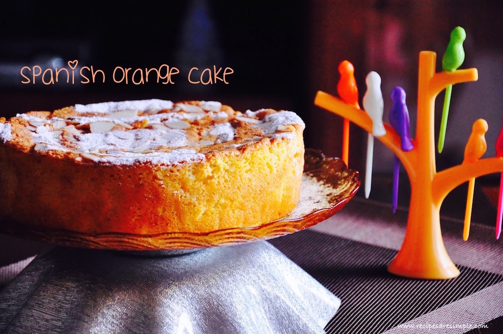 spanish orange cake