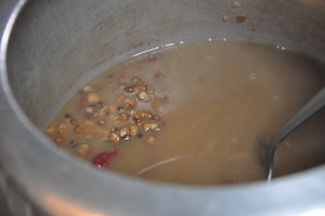 Dal Makhani - cooked dal