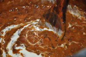 Dal Makhani - serve hot