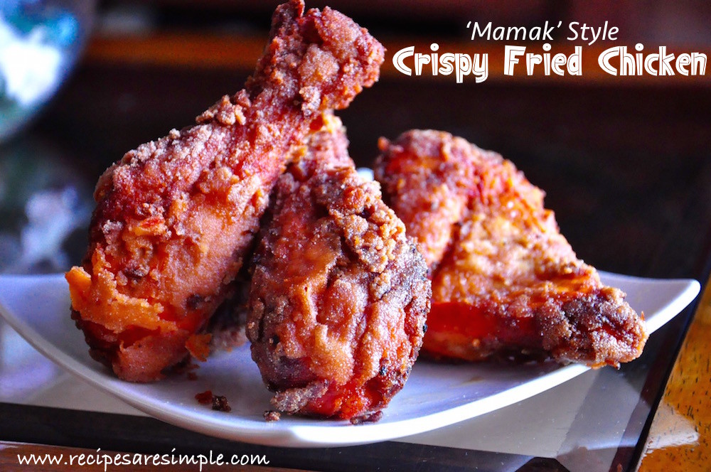 mamak style crispy fried chicken