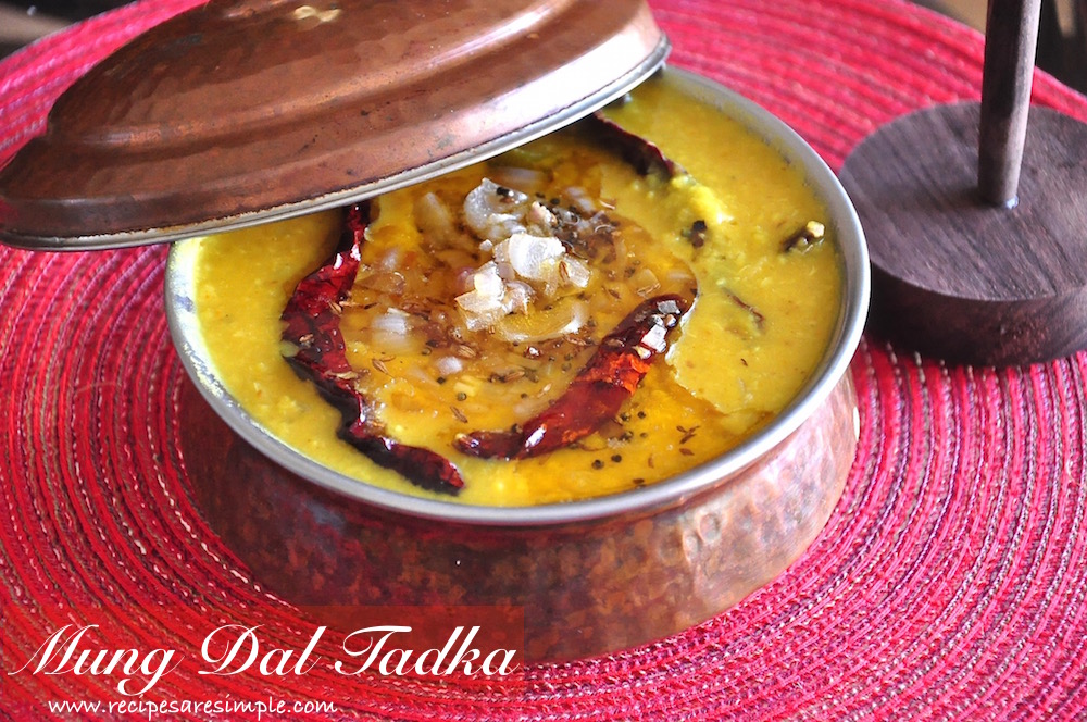 Mung Dal Tadka – Perfectly Cooked and Seasoned Lentils