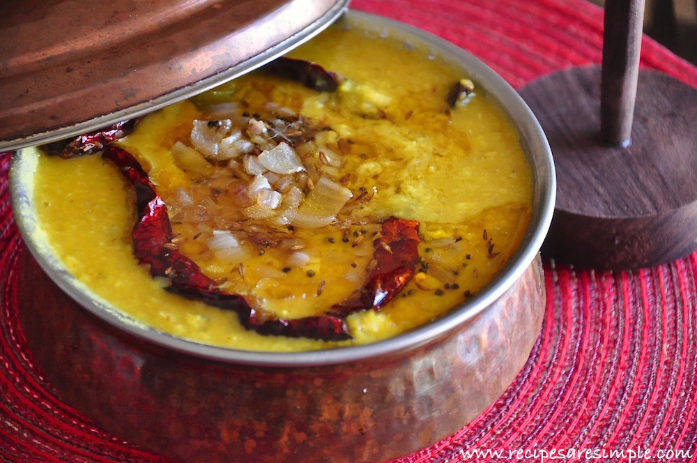 mung dal tadka recipe