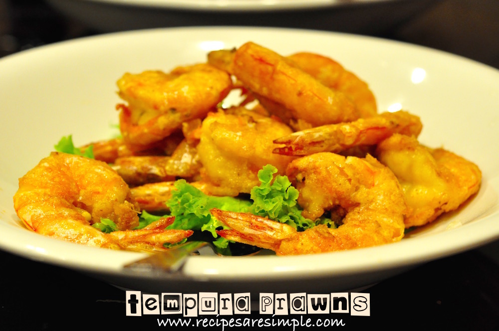 tempura prawns